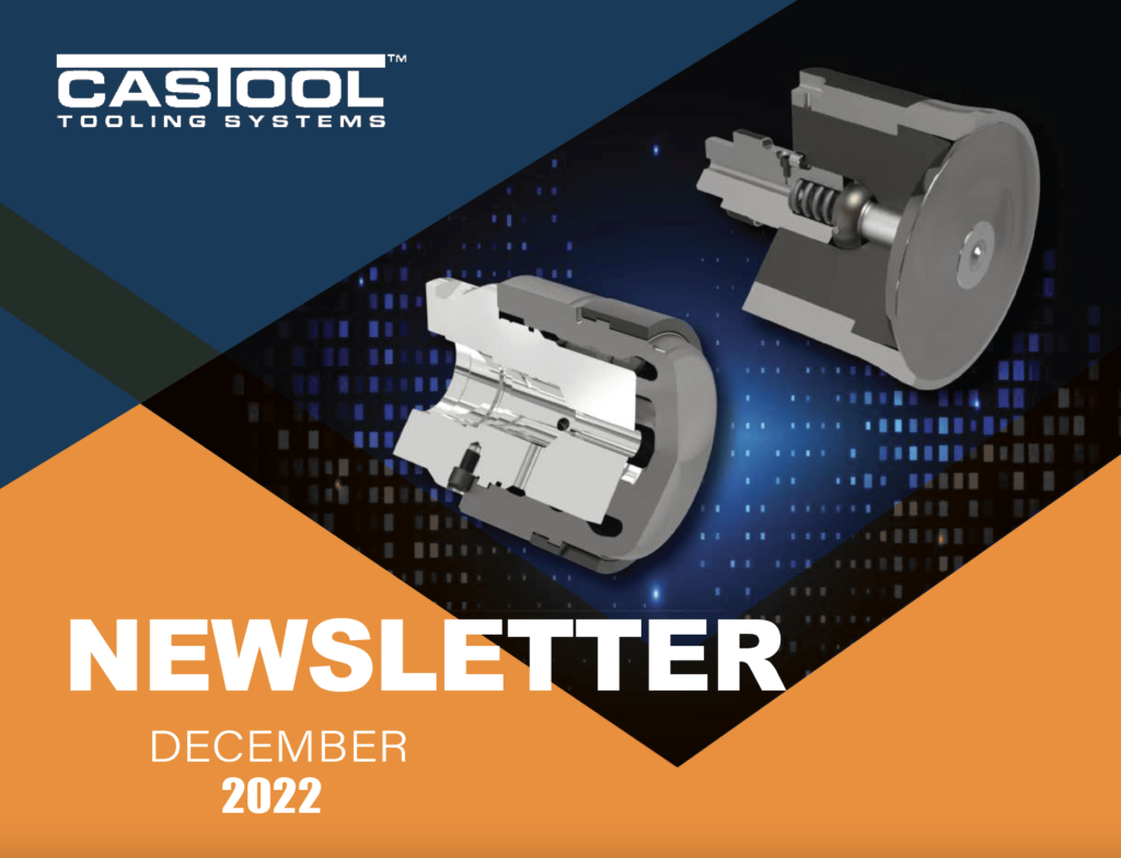 CasTool December 2022 Newsletter poster. Two Dummy Blocks.